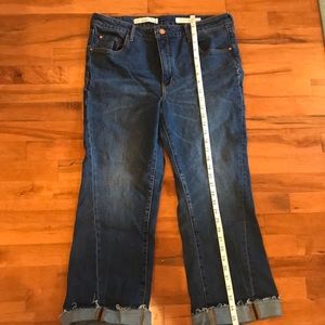 Anthro Pilcro and the Letterpress High Rise Flare